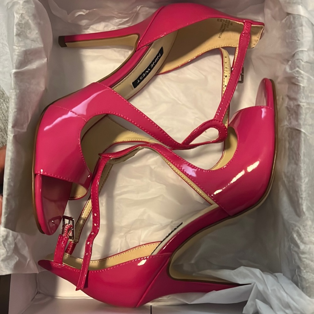 Pink Women High Heels